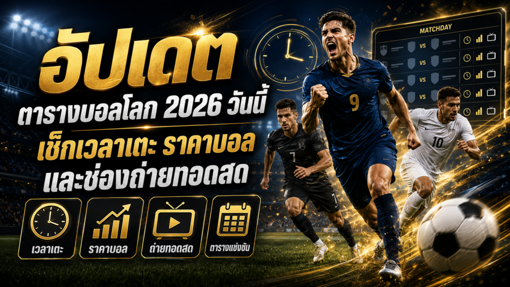 ตารางบอลโลก 2026